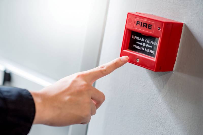Installation d'alarme incendie type 4 sans fil