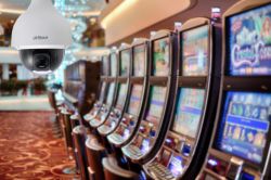 Casino et système de sécurité électronique